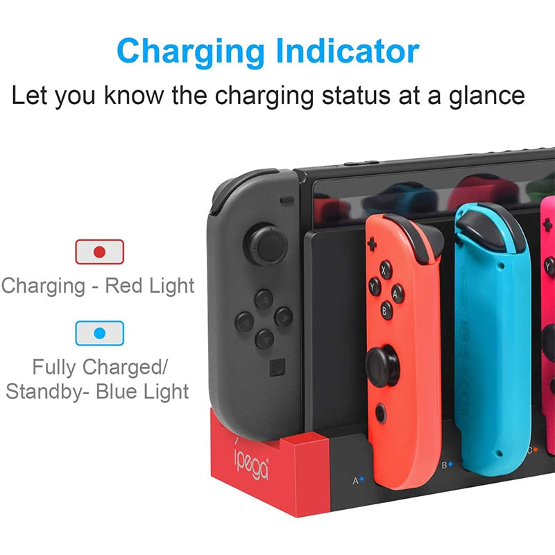 for Nintendo Switch Joy Con Controller Charger Dock Stand Station Holder Switch NS Joy-Con Game Support Dock for Charging