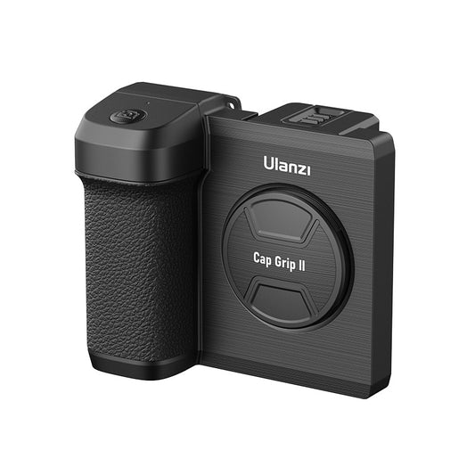 Ulanzi CapGrip II Smartphone Handheld Selfie Booster Hand grip Bluetooth Remote Control Phone Shutter for iPhone Android Phone